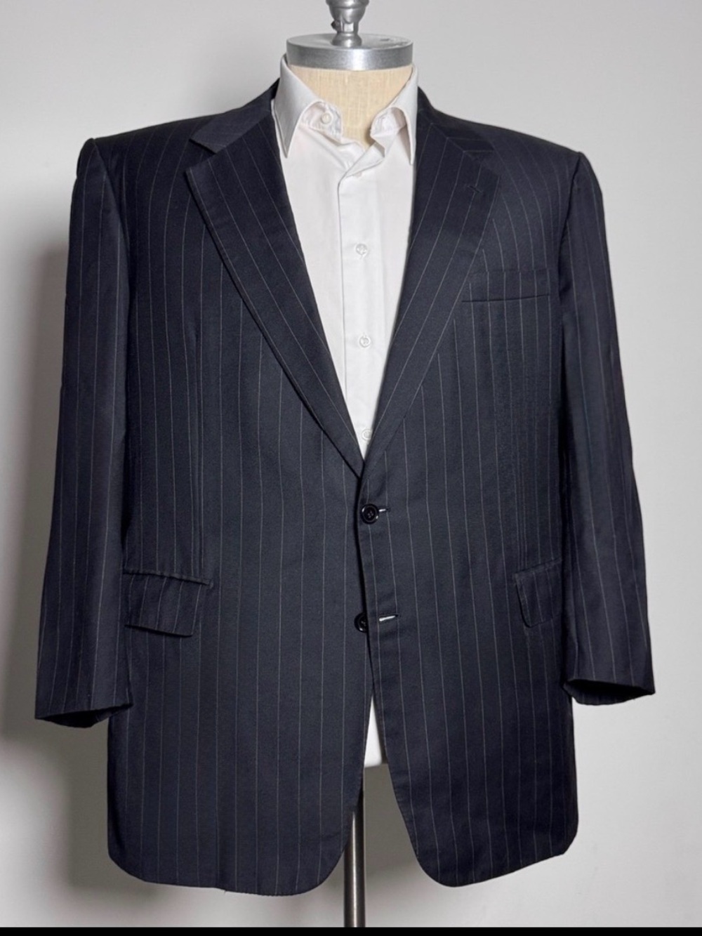 Brioni Navy Pinstripe Sport Coat